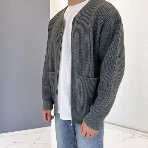 Liam™ | Trendig Herrväst med Dragkedja